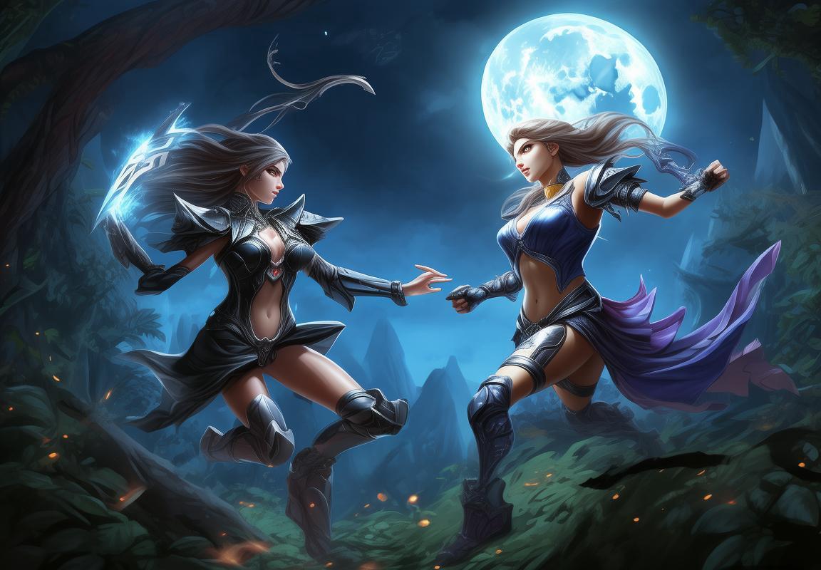 镜vs露娜野区对决：月下无限连如何碾压打野英雄？